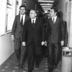 Inauguração do prédio do Centro de Desenvolvimento em Administração (CDA) da FJP, na Pampulha (1973)